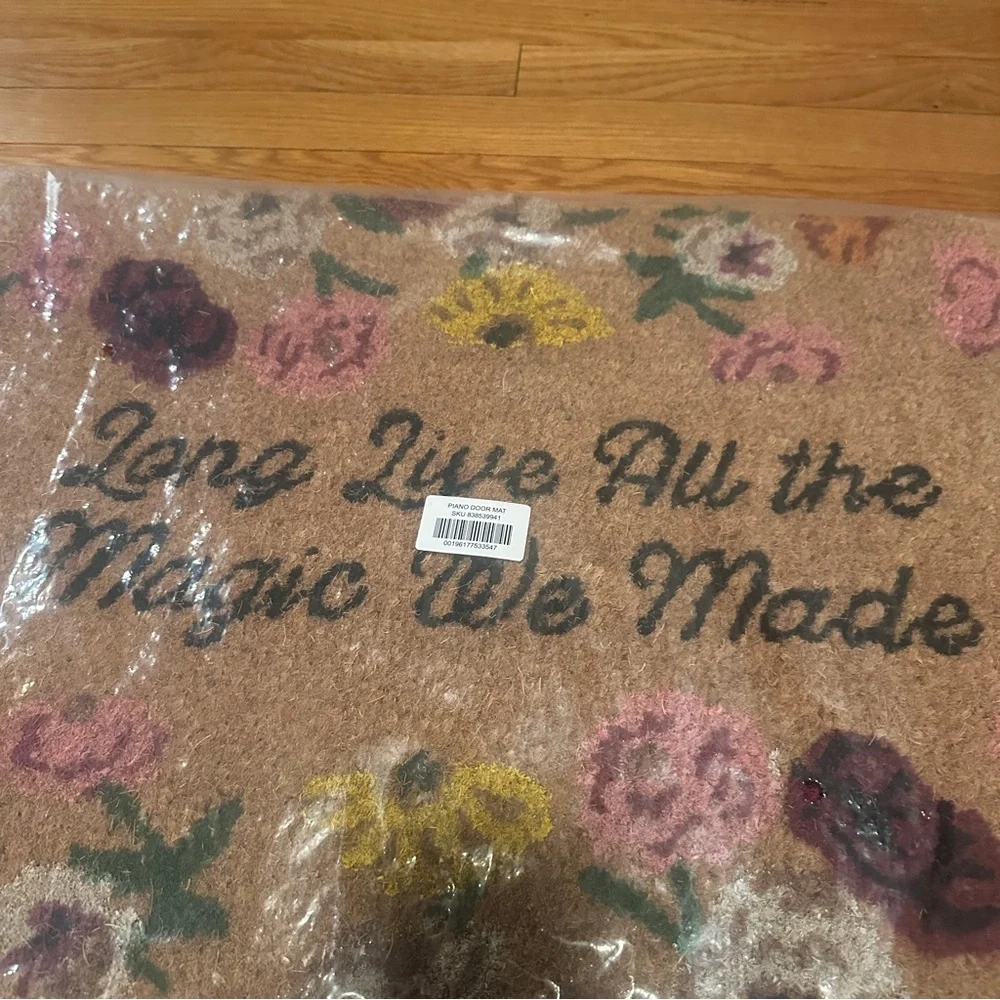 Taylor Swift Long Live Suprise Song Piano Door Mat